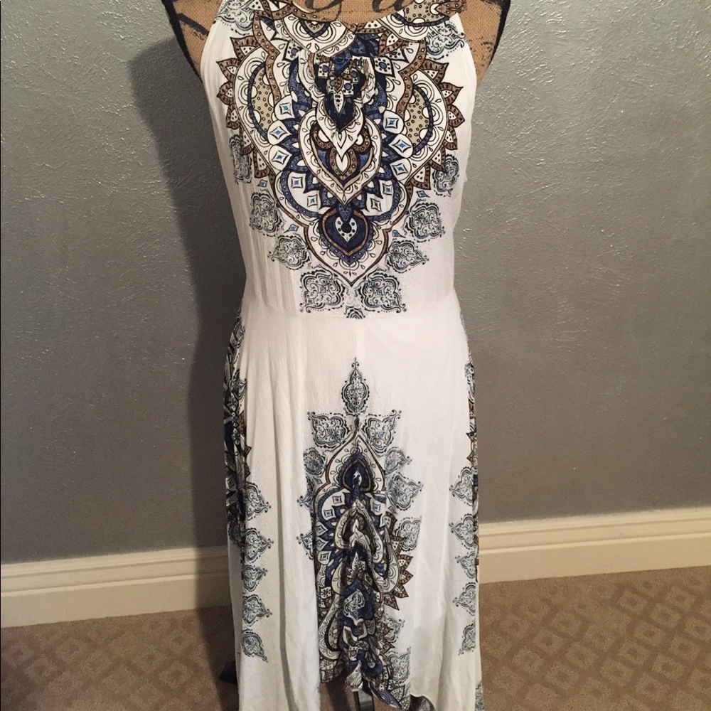 Chico’s handkerchief hem dress. Only worn once!